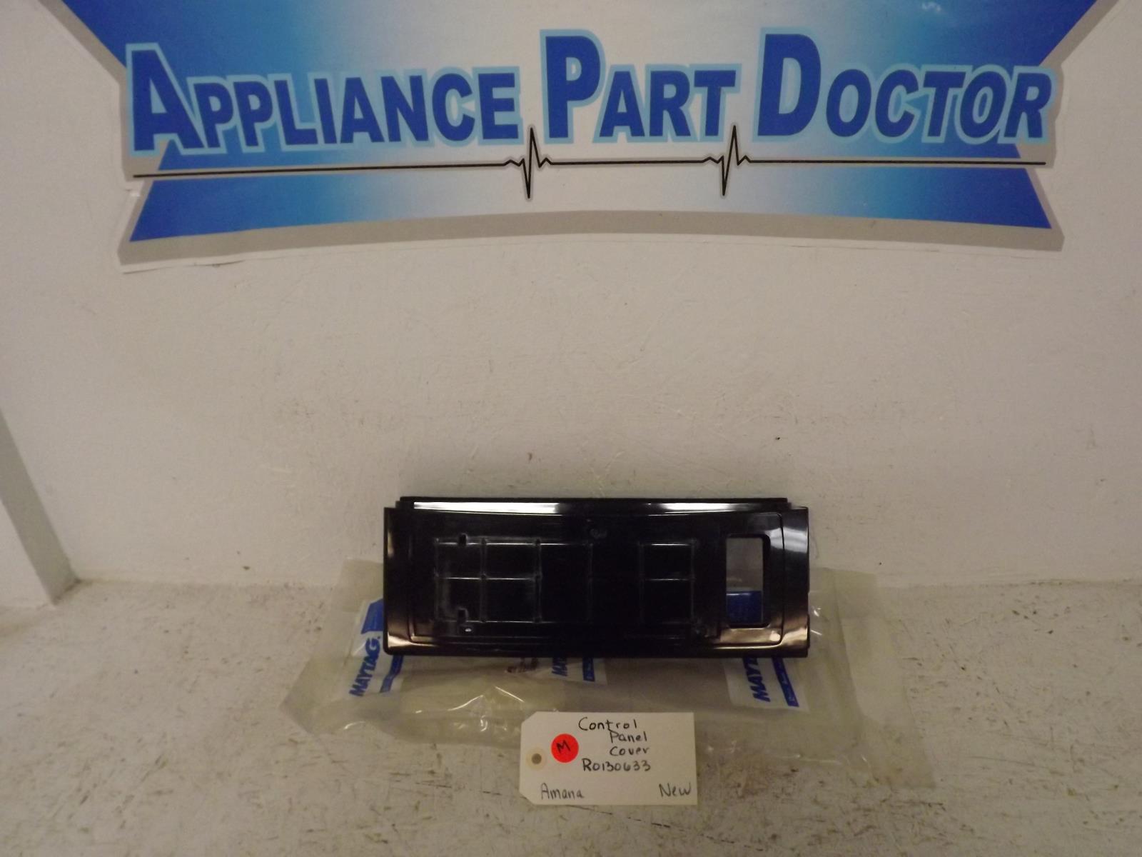 Amana Microwave R0130633 Control Panel Cover New Amana Microwave R0130633 Control Panel Cover New